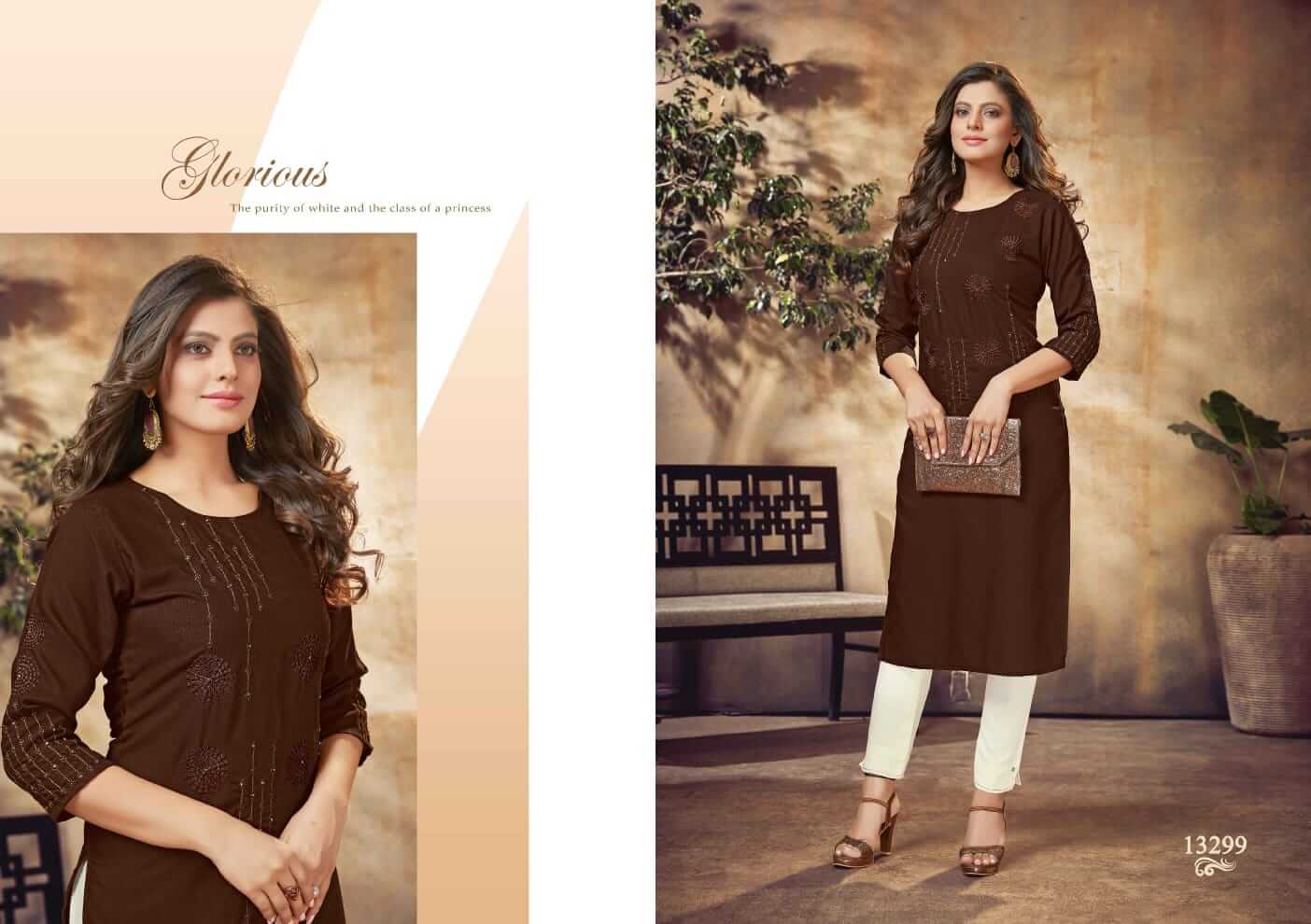 Kalaroop Adhira Rayon Kurtis Wholesale Catalog. Purchase Full Catalog of Rayon Kurtis In Wholesale Price Online