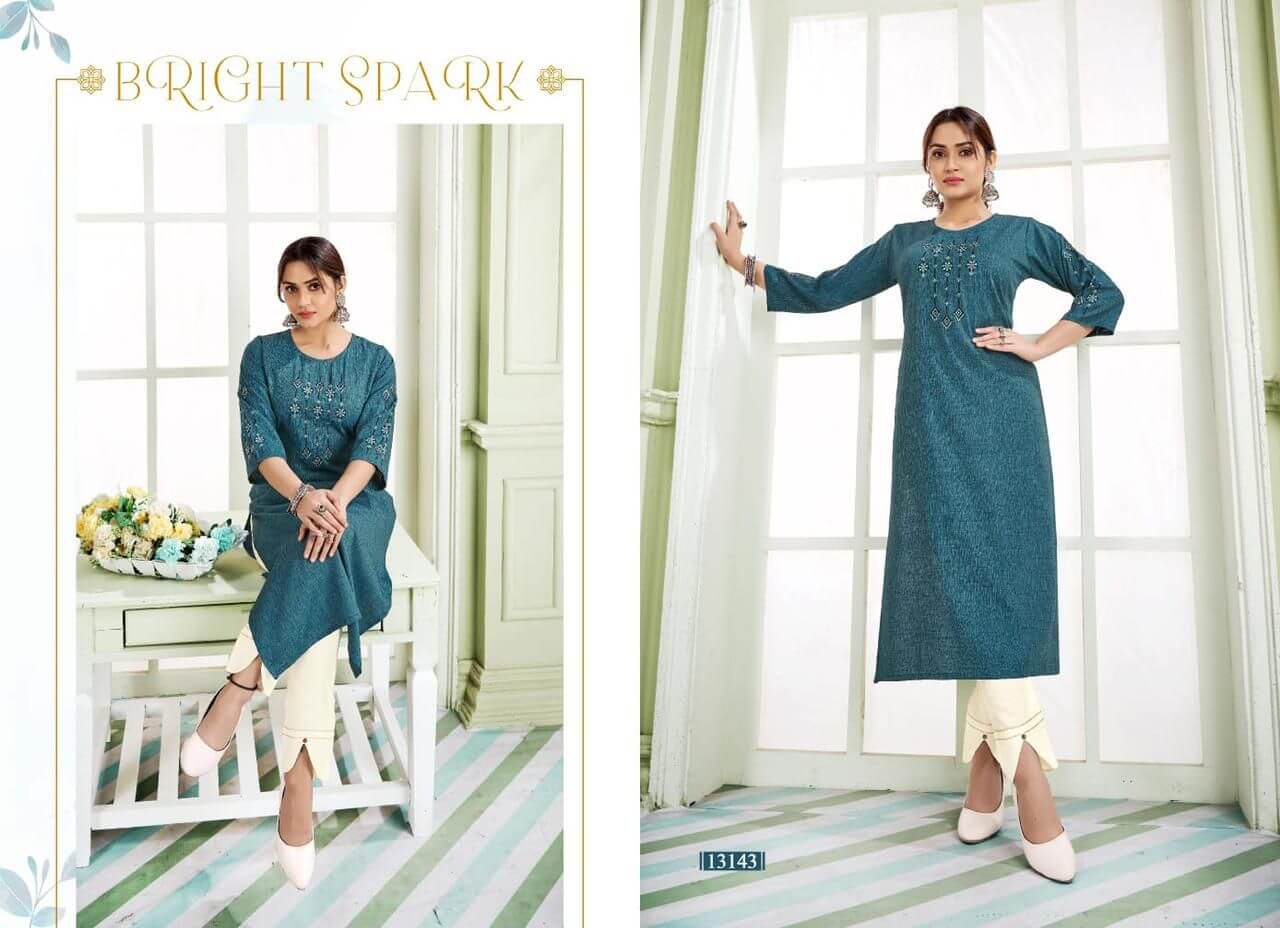 Kalaroop Janjar Rayon Embroidered Kurti Wholesale Catalog, Buy Full Catalog of Kalaroop Janjar Rayon Embroidered Kurti At Wholesale Price