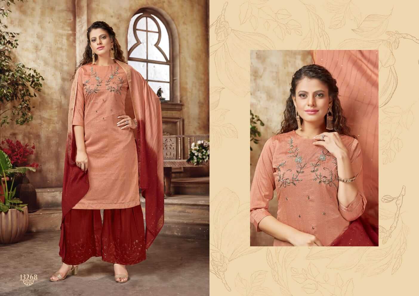 Kalaroop Shilpi Kurti Bottom Dupatta Set Catalog In Wholesale Price. Purchase Full Catalog of Kalaroop Shilpi In WHolesale Price Online