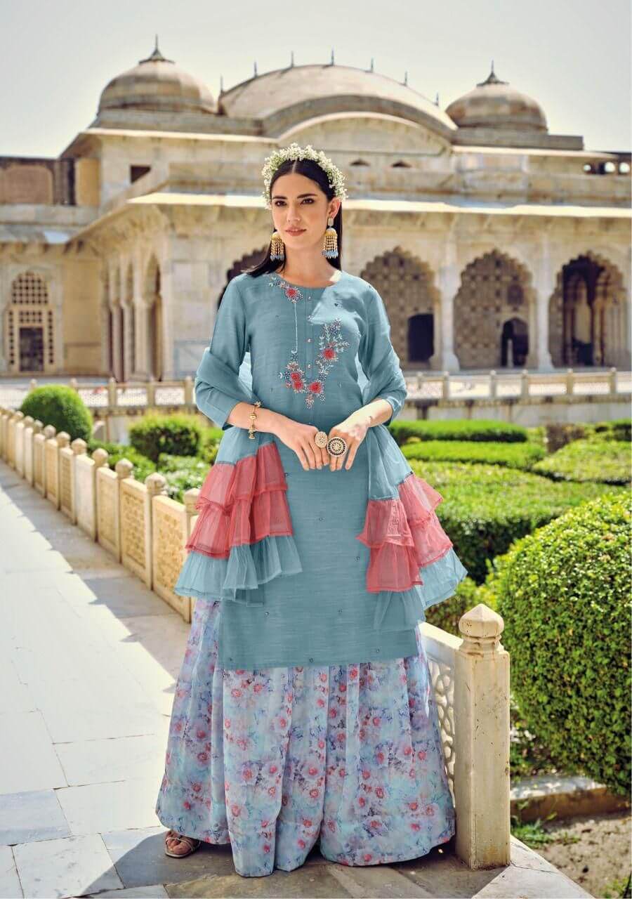 Kalki Juliet Kurti Bottom Dupatta Set Catalog In Wholesale Price. Purchase Full Catalog of Kalki juliet In Wholesale Price Online