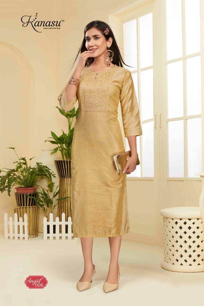 Kanasu Angle Embroidery Kurti Catalog In Wholesale Price. Purchase Full Catalog of Kanasu Angle In Wholesale Price online