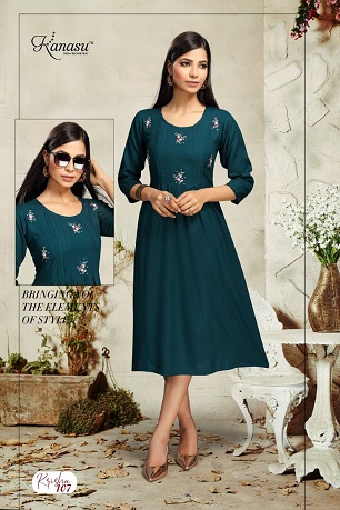 Kanasu Krisha Naira Cut Kurtis Wholesale Catalog, Buy Full Catalog of Kanasu Krisha Naira Cut Kurtis At Wholesale Price