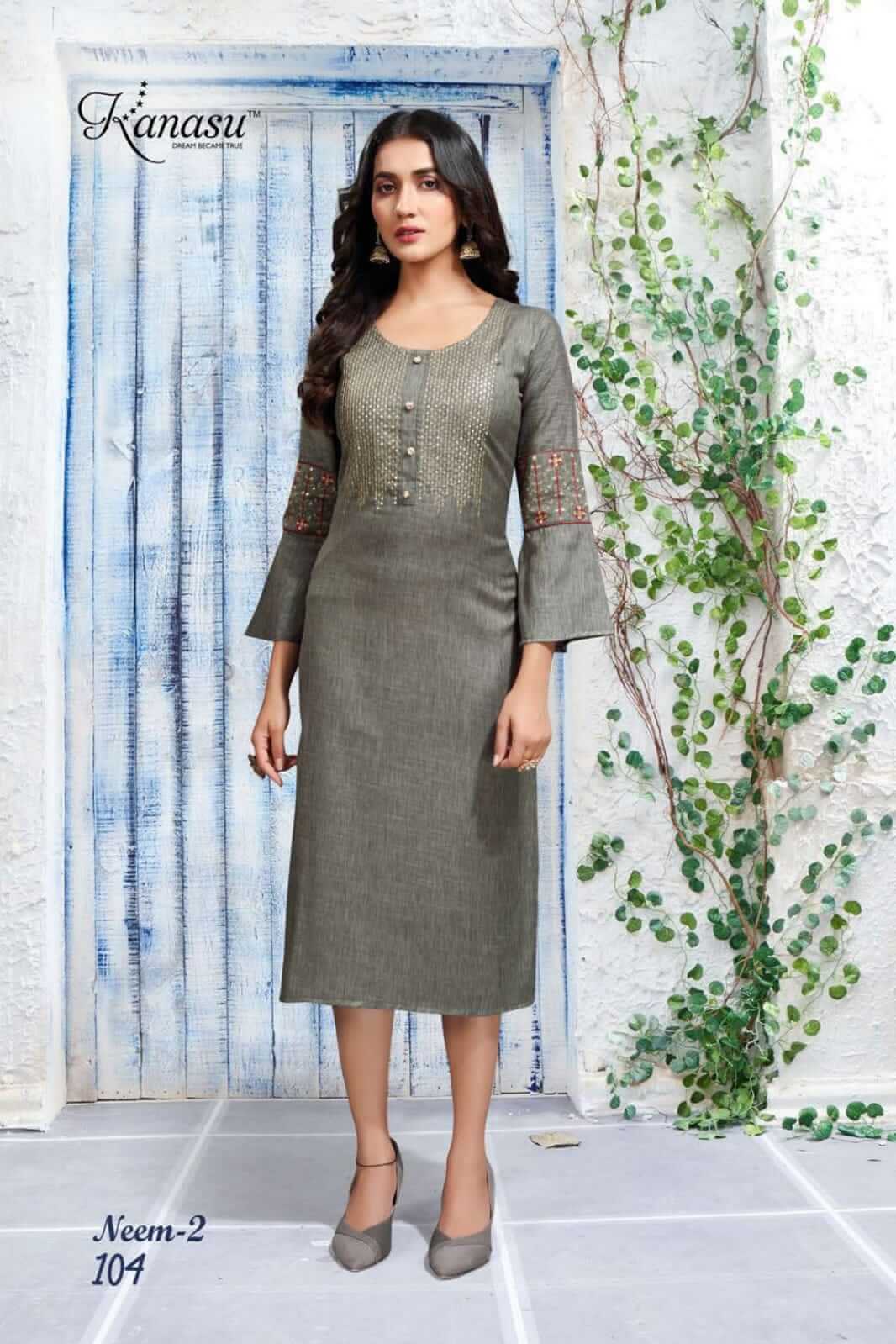 Kanasu Neem Vol 2 Rayon Kurtis Wholesale Catalog. Purchase Full Catalog of Rayon Kurtis In Wholesale Price Online