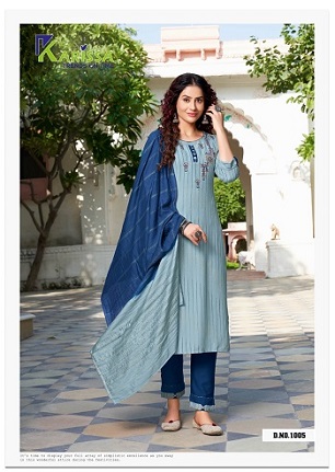 Karissa Aarohi Kurtis Pant With Dupatta wholesale catalog, Buy Full catalog Of Karissa Aarohi Kurtis Pant With Dupatta At wholesale Price