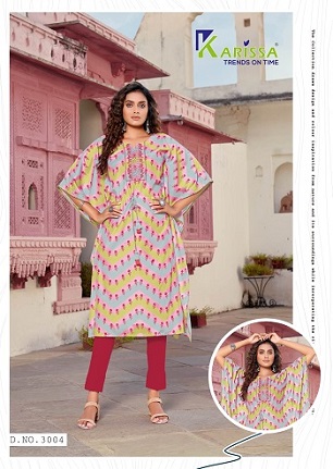 Karissa Raftar Kurtis wholesale catalog, Buy Full catalog Of Karissa Raftar Kurtis At wholesale Price