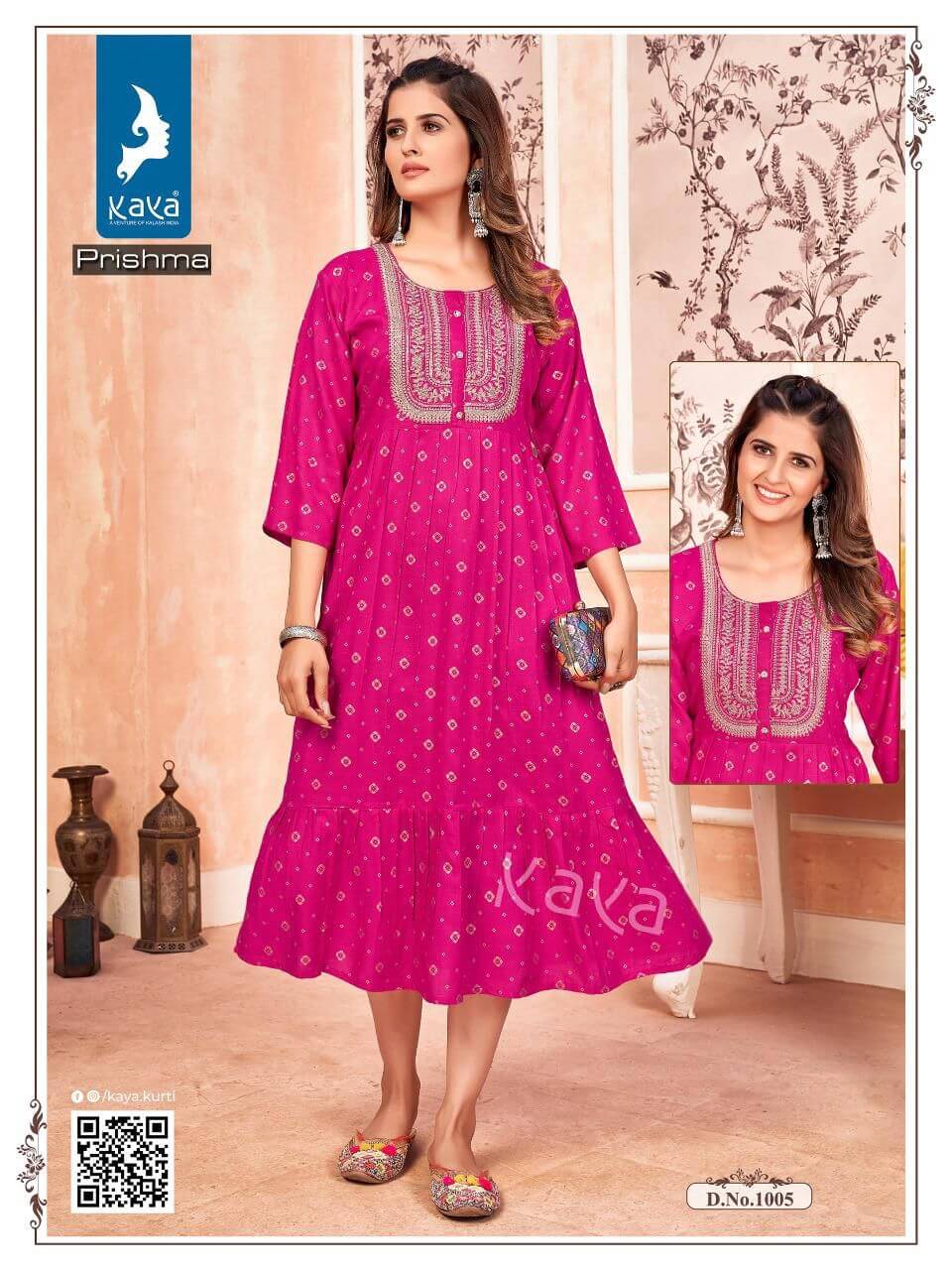 Kaya Prishma Rayon Gown Wholesale Catalog. Purchase Full Catalog of Rayon Gown In Wholesale Price Online