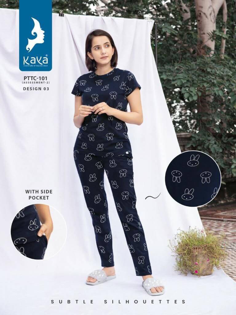 Kaya Twinkle Night Suit Wholesale Catalog. Purchase Full Catalog of Night Suit In Wholesale Price Online