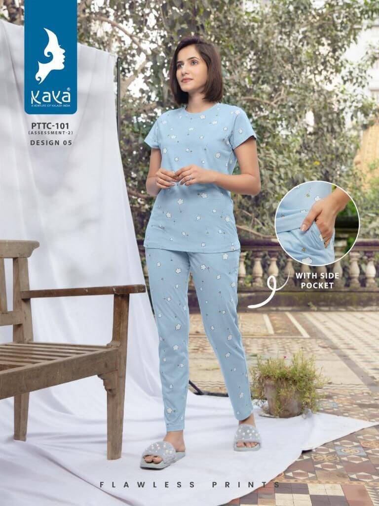 Kaya Twinkle Night Suit Wholesale Catalog. Purchase Full Catalog of Night Suit In Wholesale Price Online