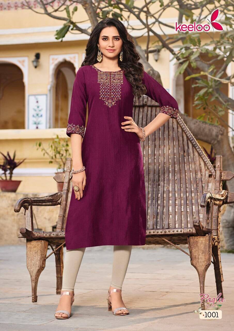 Keeloo Pagalee Vol 1 Fancy Kurti Catalog In Wholesale Price. Purchase Full Catalog of Keeloo Pagalee Vol 1 In Wholesale Price Online