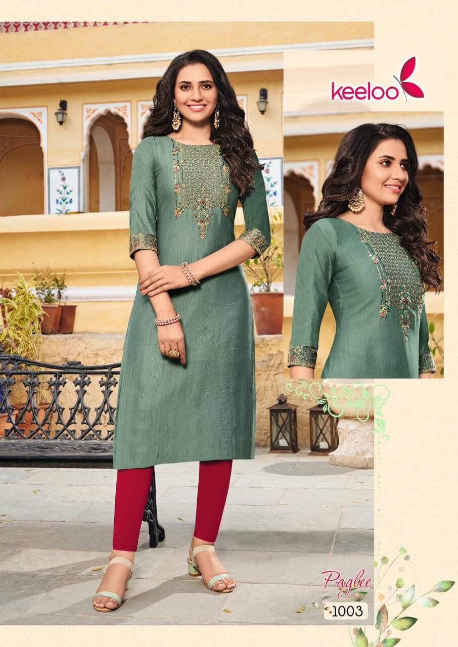 Keeloo Pagalee Vol 1 Fancy Kurti Catalog In Wholesale Price. Purchase Full Catalog of Keeloo Pagalee Vol 1 In Wholesale Price Online