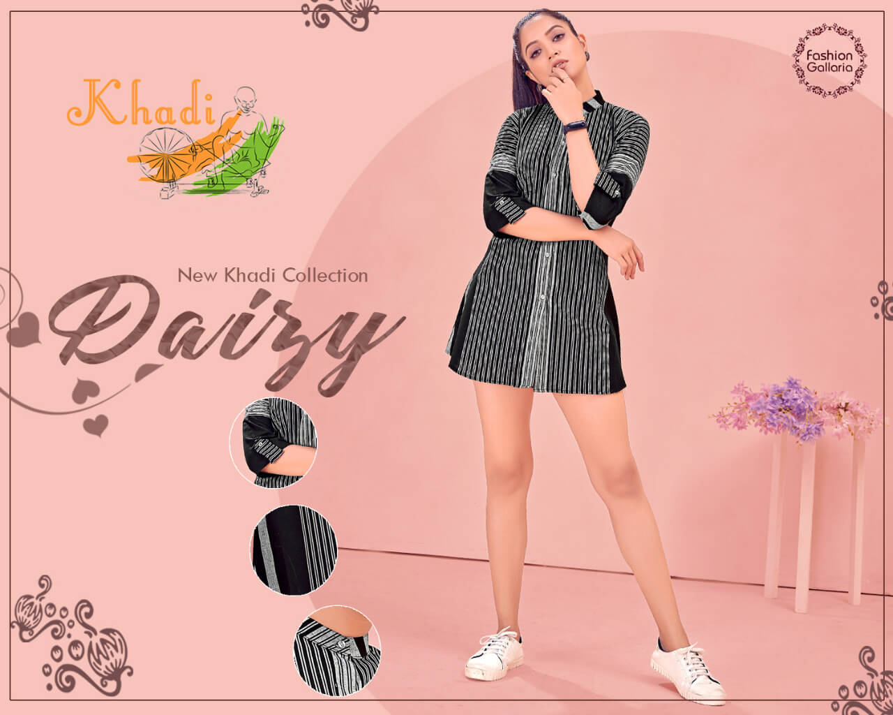 Khadi Daisy Vol 1 Western Tops Catalog In Wholesale Price