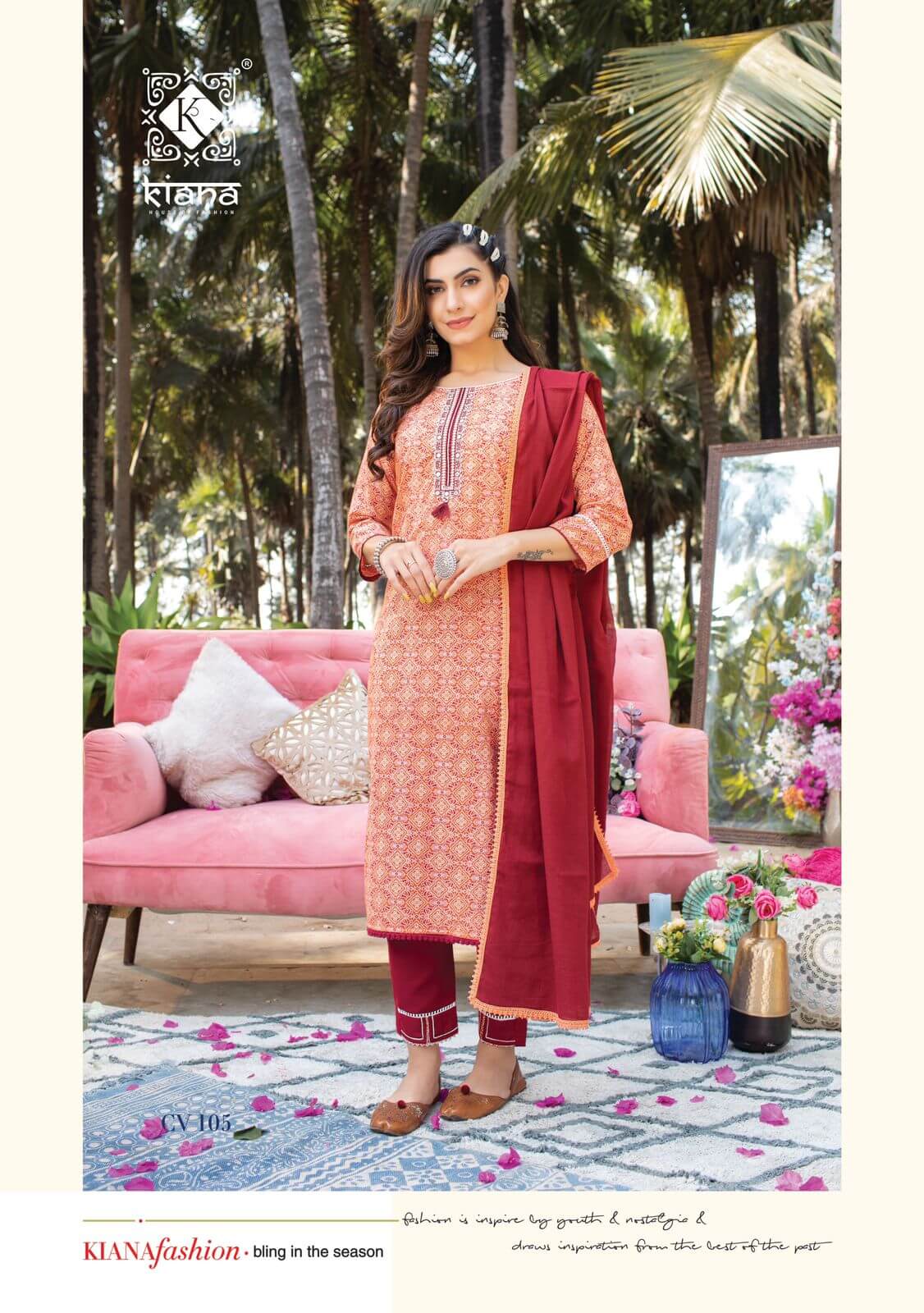 Kiana Cotton Vibe Kurti Bottom Dupatta Set Catalog In Wholesale Price. Purchase Full Catalog of Kiana Cotton Vibe In Wholesale Price Online