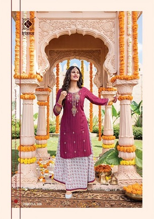 Kiana Simona Vol 3 Kurtis with Bottom wholesale catalog, Buy Full catalog of Kiana Simona Vol 3 Kurtis with Bottom At wholesale Price