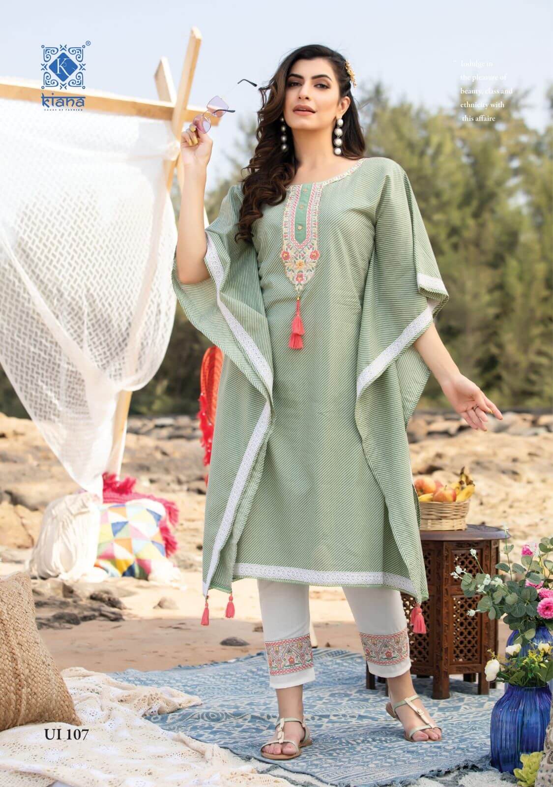 Kiana Urban Infusion Kaftan With Pant Catalog In Wholesale Price, Purchase Full Catalog of Kiana Urban Infusion In Wholesale Price