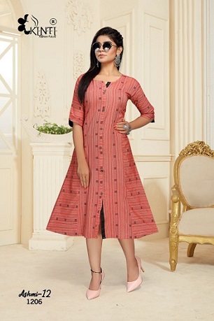 Kinti Ashmi 12 Side Pocket Kurtis wholesale catalog, Buy Full catalog of Kinti Ashmi 12 Side Pocket Kurtis At wholesale Price