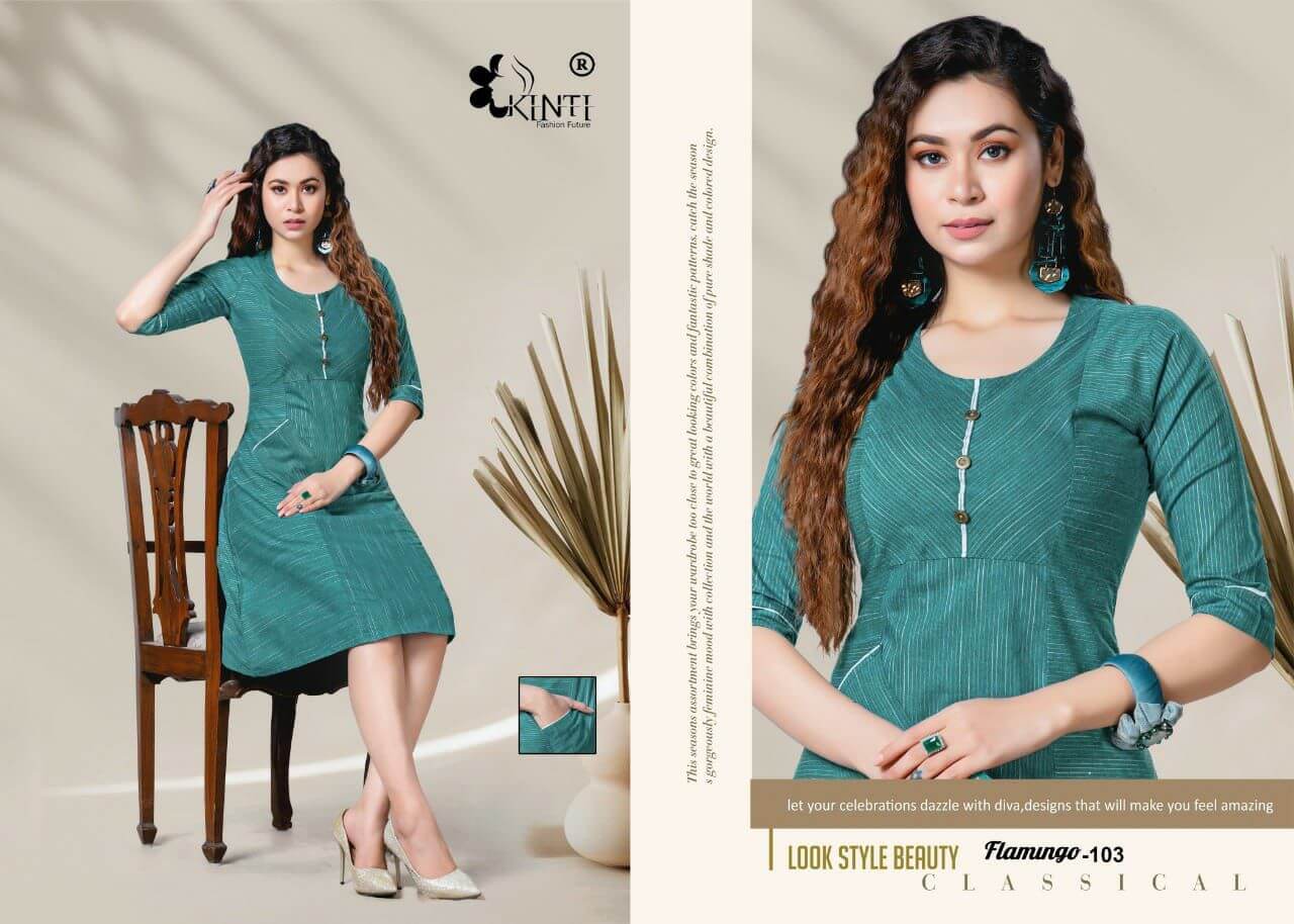 Kinti Flamingo Handloom Kurtis Wholesale Catalog, Buy Full Catalog of Kinti Flamingo Handloom Kurtis At Wholesale Price