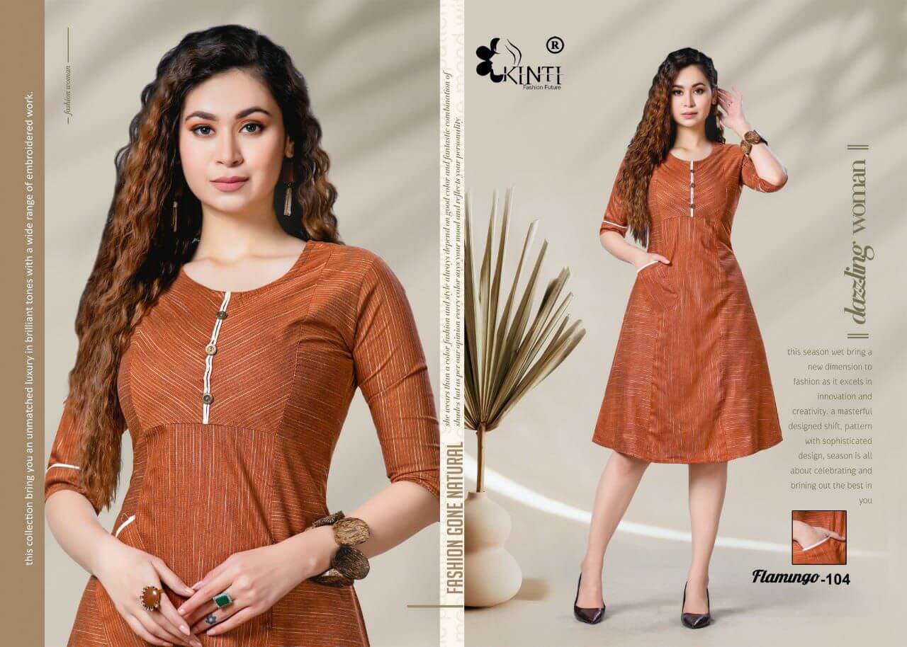 Kinti Flamingo Handloom Kurtis Wholesale Catalog, Buy Full Catalog of Kinti Flamingo Handloom Kurtis At Wholesale Price