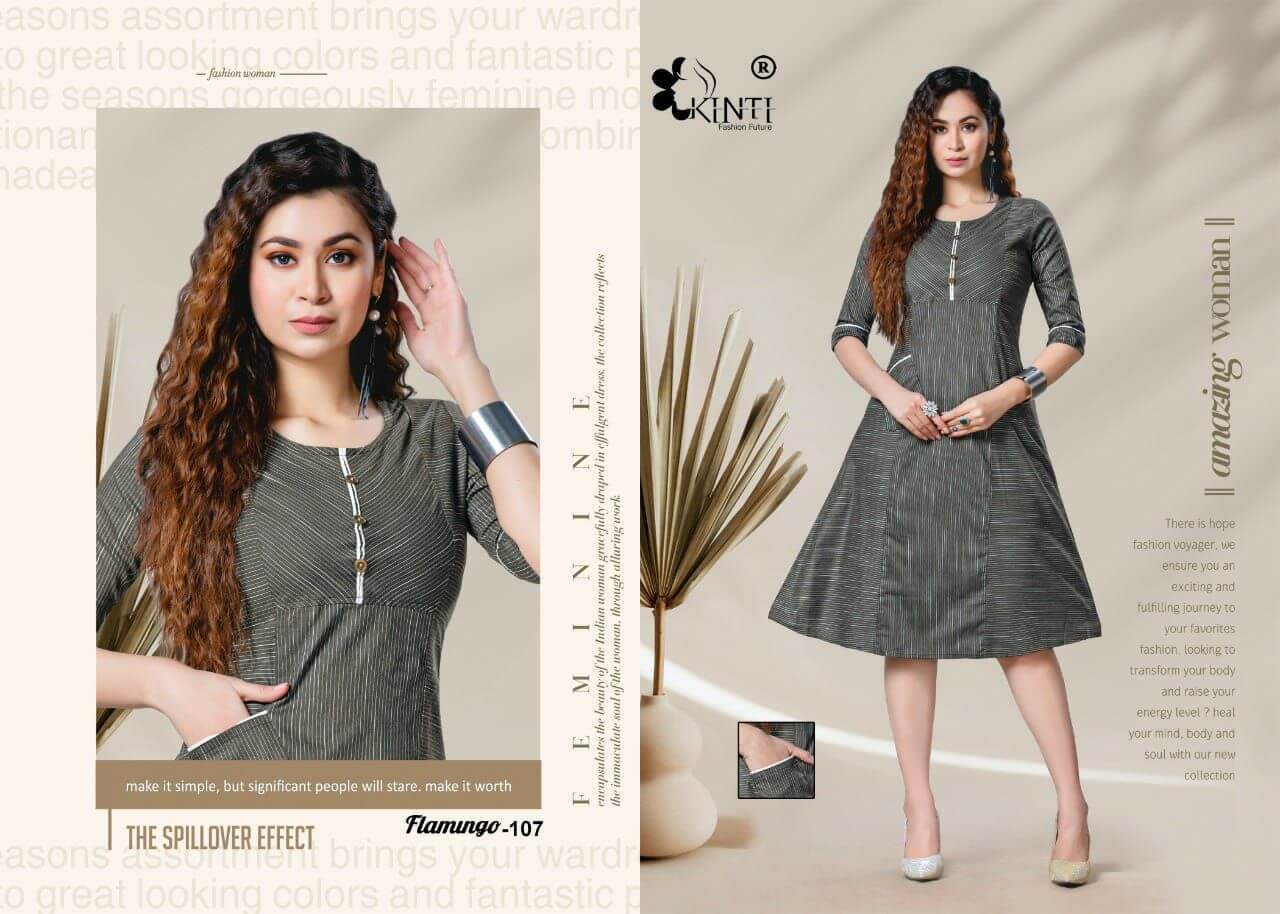 Kinti Flamingo Handloom Kurtis Wholesale Catalog, Buy Full Catalog of Kinti Flamingo Handloom Kurtis At Wholesale Price