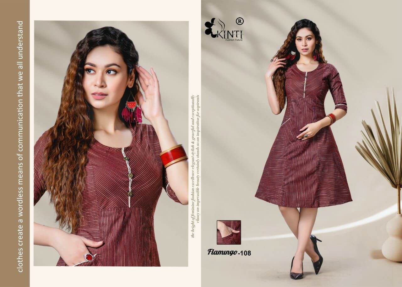 Kinti Flamingo Handloom Kurtis Wholesale Catalog, Buy Full Catalog of Kinti Flamingo Handloom Kurtis At Wholesale Price