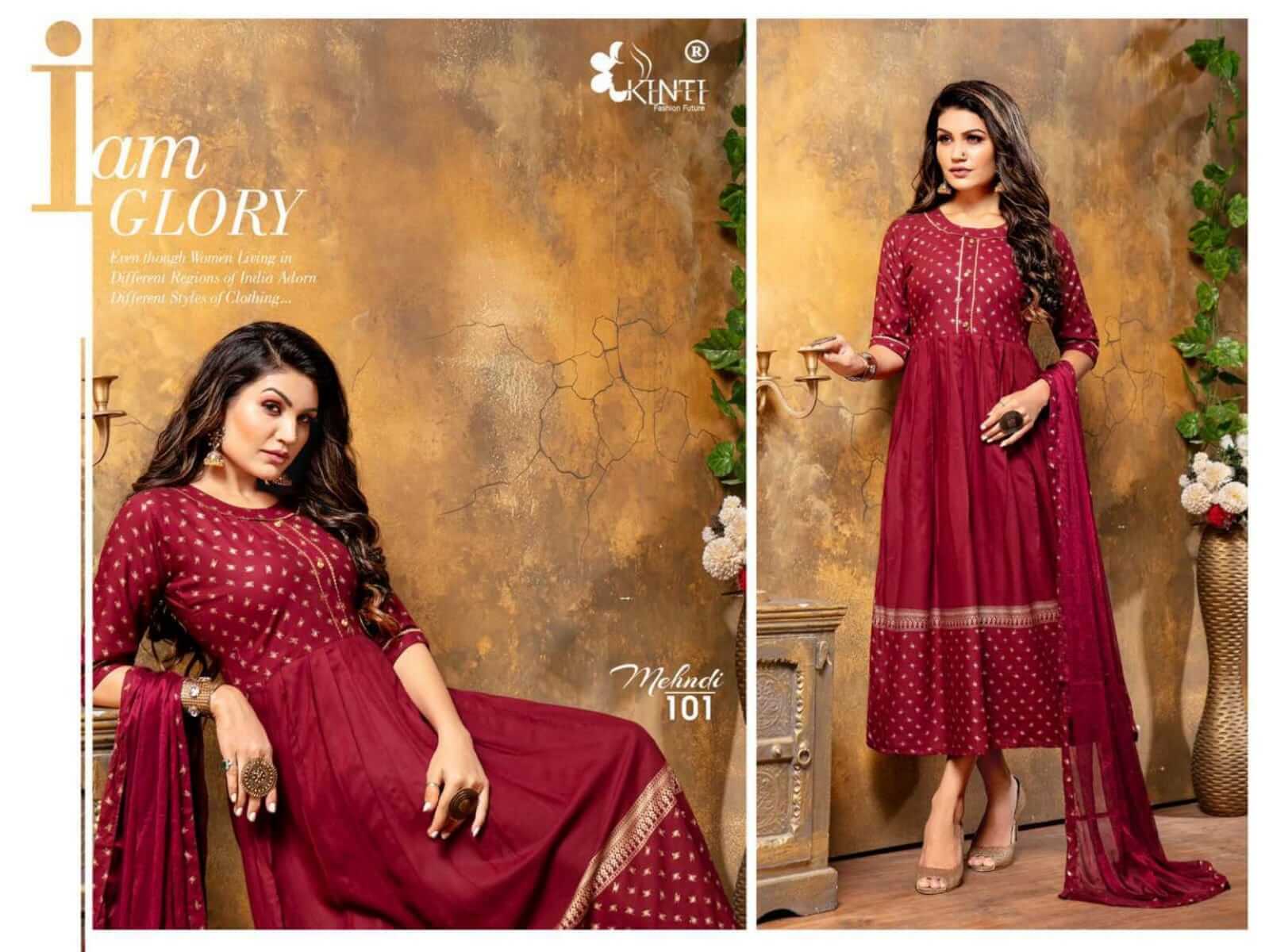 Kinti Mehndi Kurti With Dupatta Wholesale Catalog. Purchase Full Catalog of Kurti With Dupatta In Wholesale Price  Online