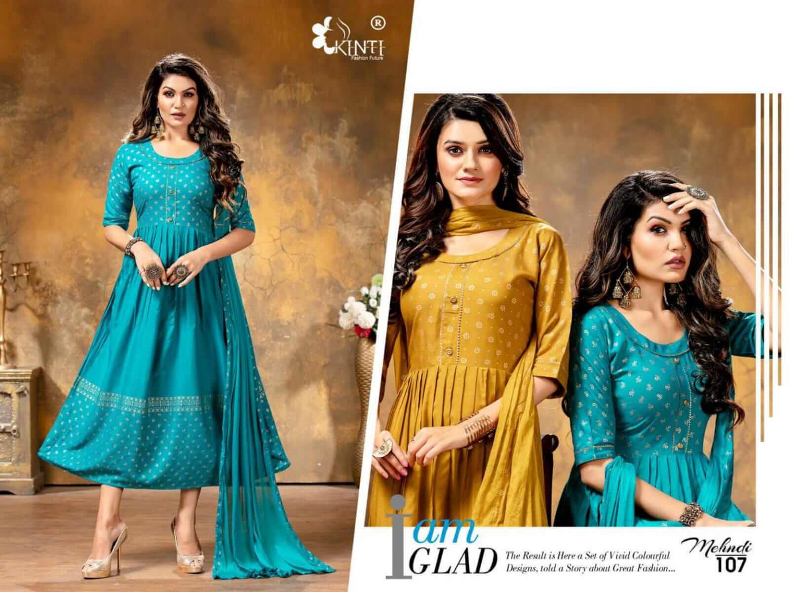 Kinti Mehndi Kurti With Dupatta Wholesale Catalog. Purchase Full Catalog of Kurti With Dupatta In Wholesale Price  Online