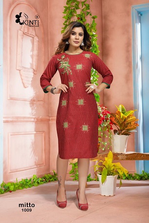 Kinti Mitto Kurtis Wholesale Catalog, Buy Full Catalog of Kinti Mitto Kurtis At Wholesale Price