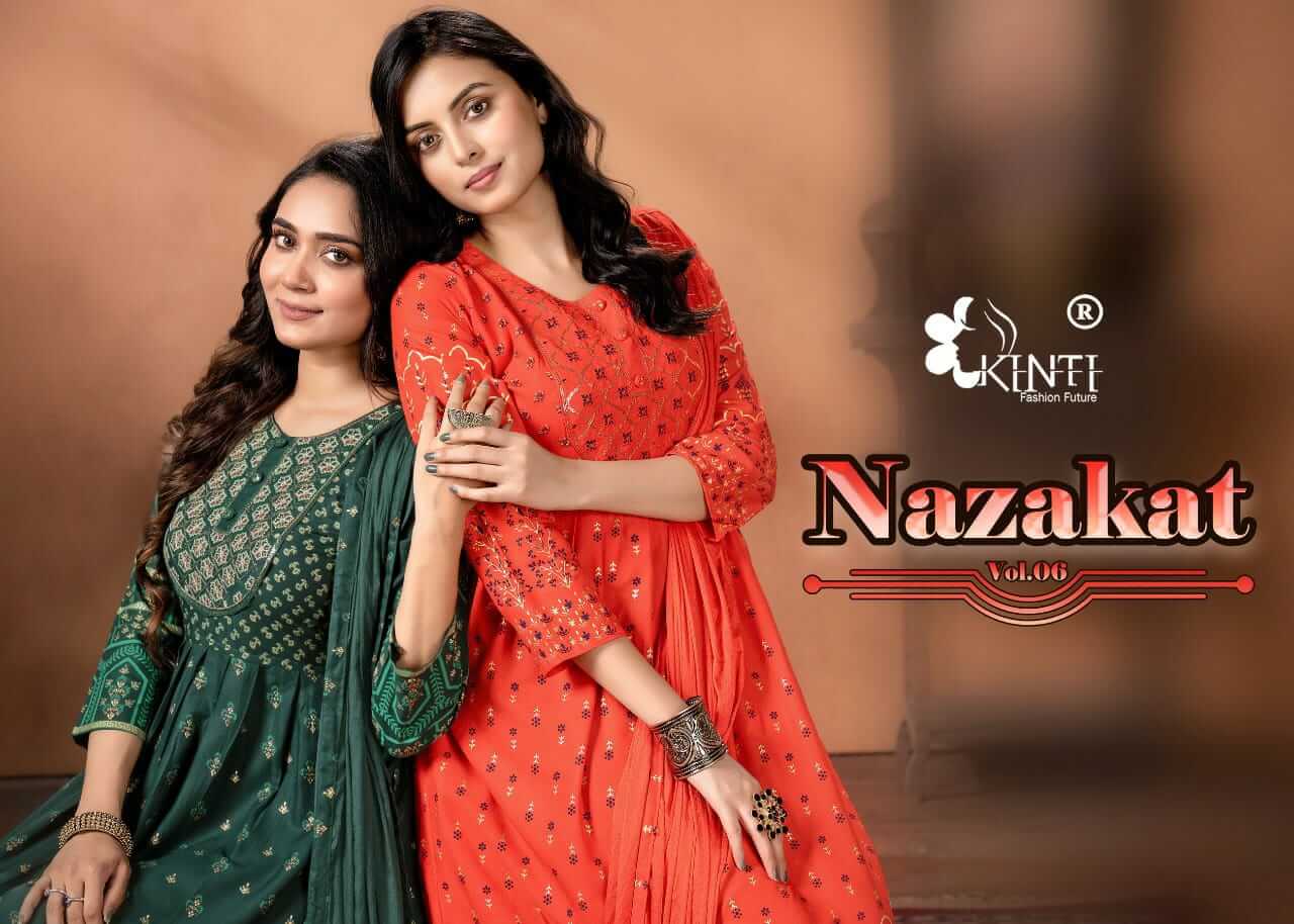 Kinti Nazakat Vol 6 Ladies Kurti Catalog In Wholesale Price. purchase Full catalog of Kinti Nazakat Vol 6 in Wholesale price Online