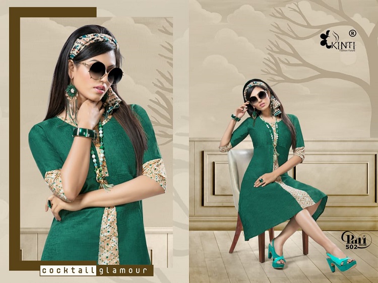 Kinti Pari Vol 5 Two Tone Handloom Cotton Fully Stittched Kurtis Wholesale Catalogue. Kinti Kurtis Launches new 12 pieces bunch Pari Vol 5 in wholesale. Purchase Bellow 250 price range wholesale kurtis catalogue kinti pari vol 5 to resale in retail kurtis business. Shop kinti Pari vol 5 flair style stichting pattern 3/4 sleeves 42 length kurtis in bulk at low wholesale price online