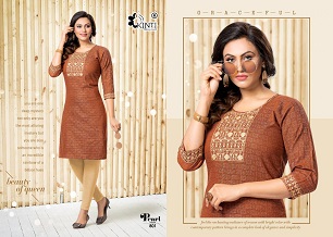 Kinti Pearl 8 Kurti Wholesale Collection, Buy Full Catalog of Kinti Pearl 8 Kurti At Wholesale Price