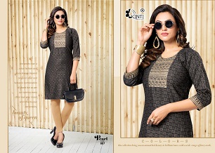 Kinti Pearl 8 Kurti Wholesale Collection, Buy Full Catalog of Kinti Pearl 8 Kurti At Wholesale Price