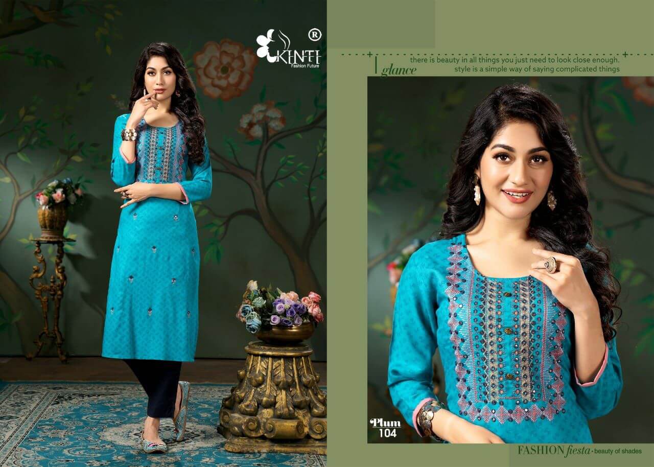 Kinti Plum Straight Kurti Catalog In Wholesale Price. Purchase Full Catalog of Kinti Plum In Wholesale Price Online