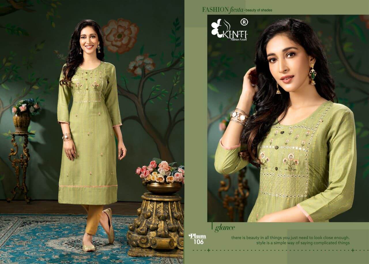 Kinti Plum Straight Kurti Catalog In Wholesale Price. Purchase Full Catalog of Kinti Plum In Wholesale Price Online