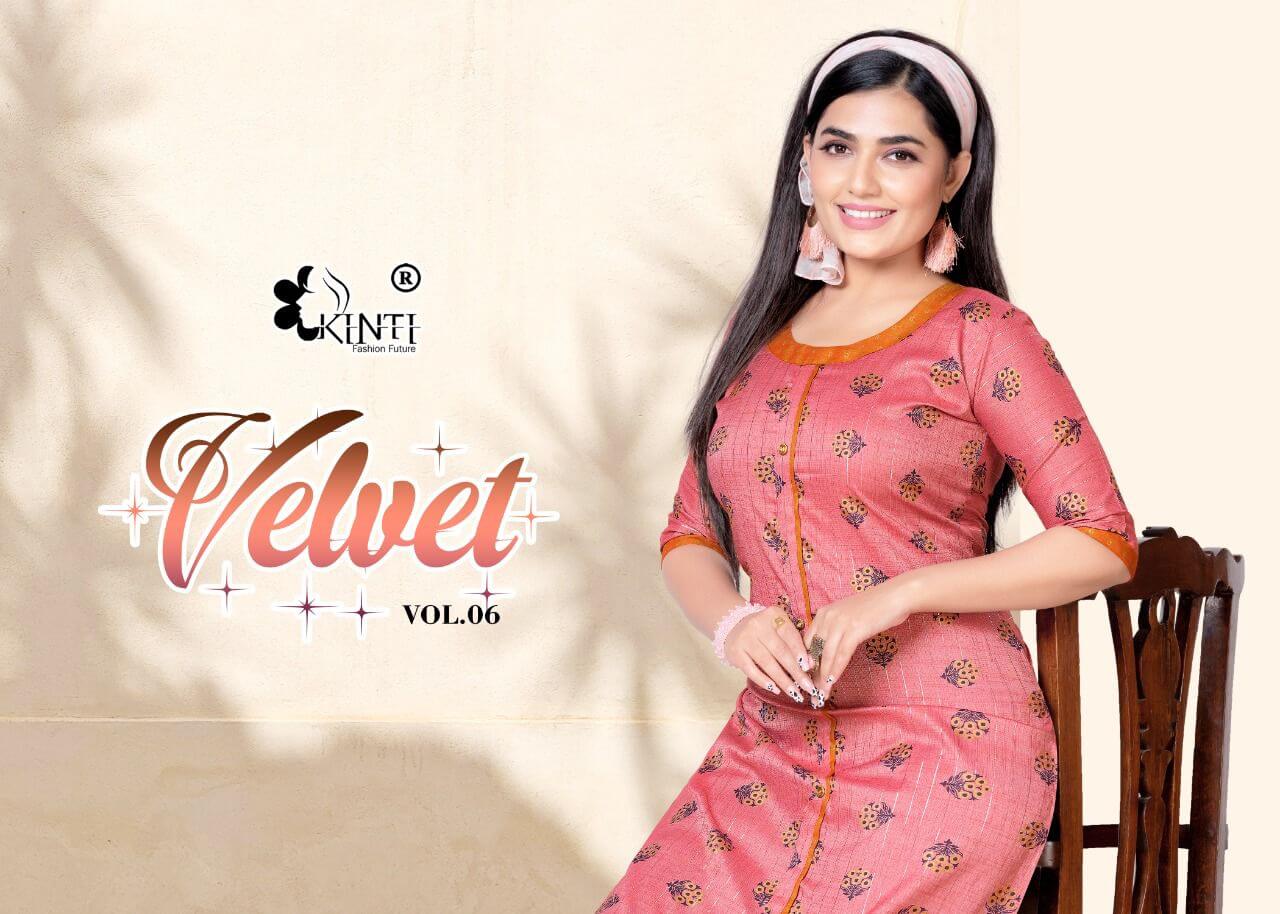 Kinti Velvet Vol 6 Casual Wear Kurti Wholesale Catalog, Buy Full Catalog of Kinti Velvet Vol 6 Casual Wear Kurti At Wholesale Price