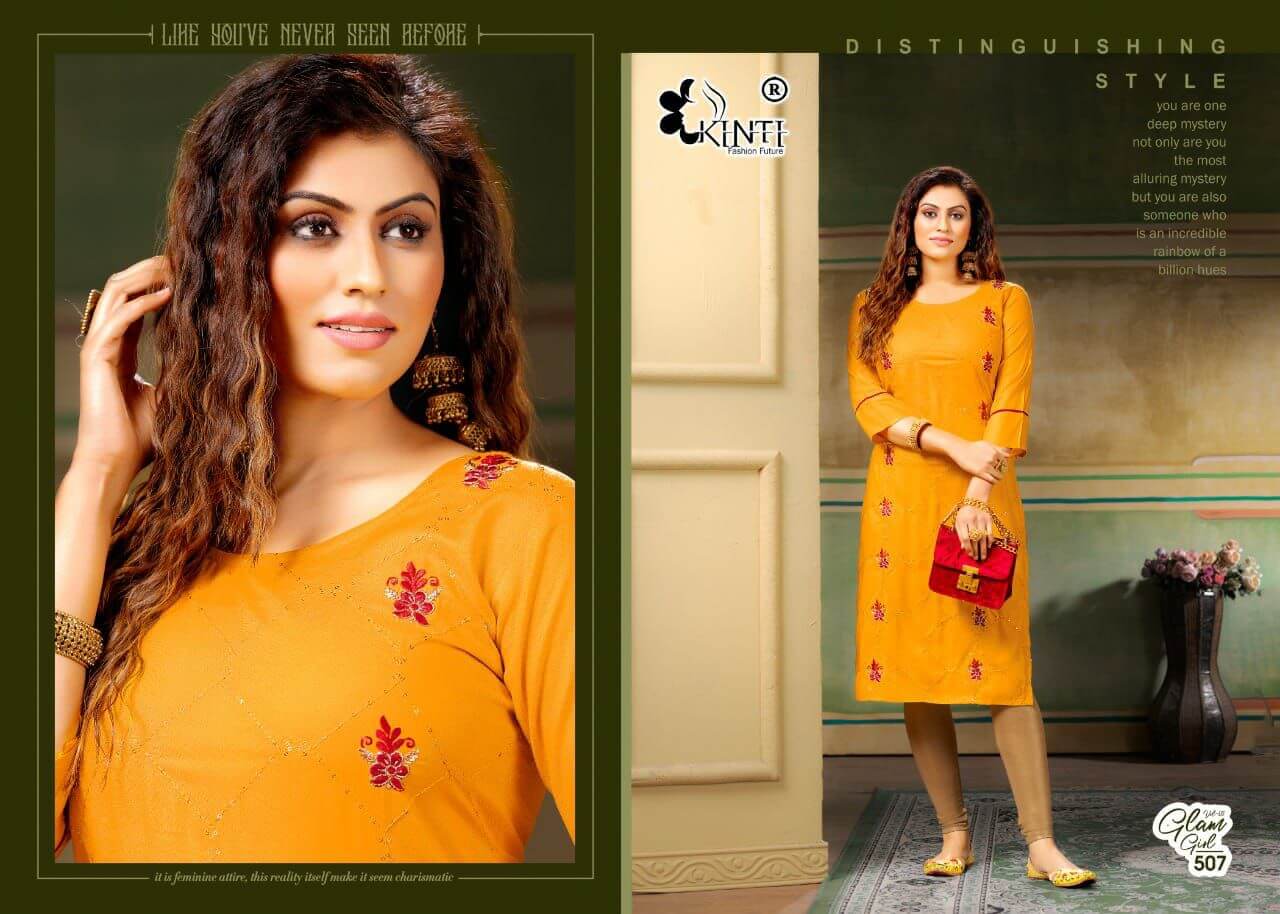 Kitni Glam Girl Vol 5 Staight Kurrti Catalog In Wholesale Price. Purchase Full Catalog of kinti Glam Girl Vol 5 In Wholesale Price Online