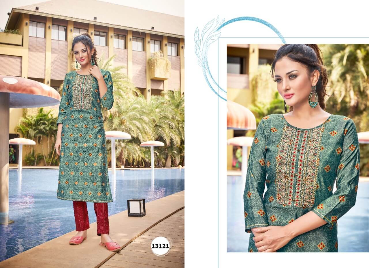 Kivi Aston Cotton Kurtis With Pant Wholesale Catalog, Buy Full Catalog of Kivi Aston Cotton Kurtis With Pant At Wholesale Price