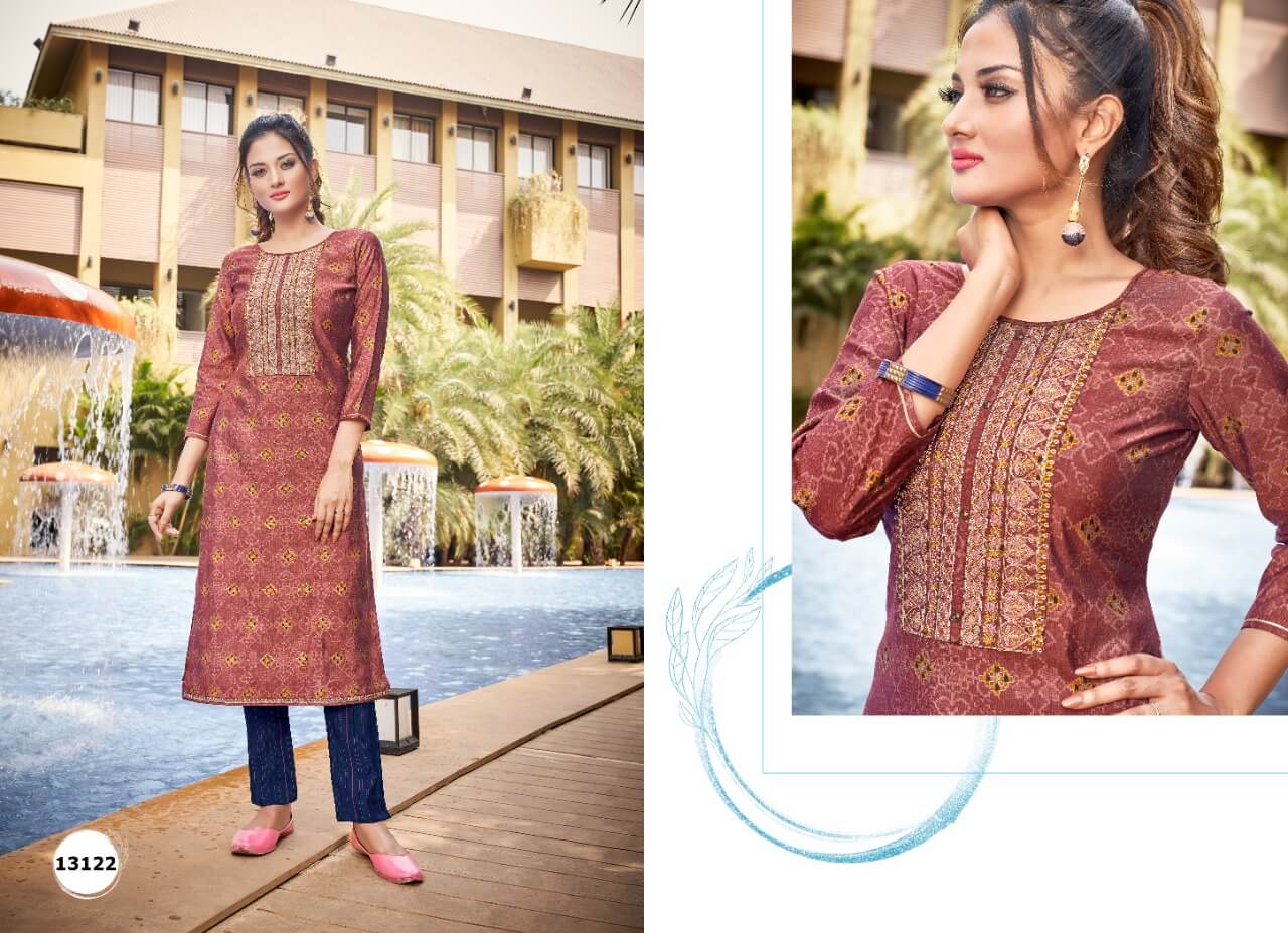 Kivi Aston Cotton Kurtis With Pant Wholesale Catalog, Buy Full Catalog of Kivi Aston Cotton Kurtis With Pant At Wholesale Price