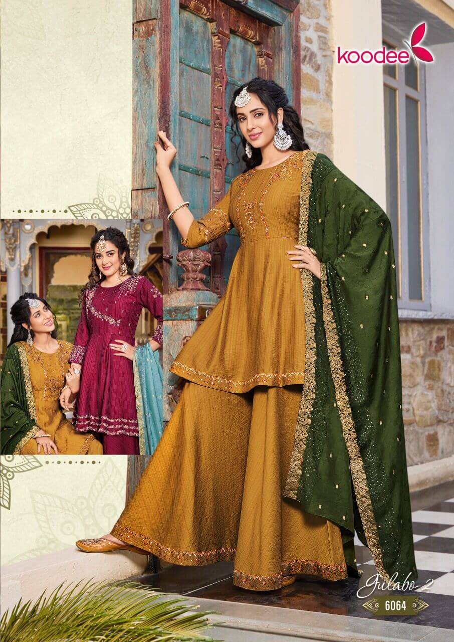 Koodee Gulabo Vol 2 Party Wear Dress Catalog In Wholesale Price. Purchase Full Catalog of Koodee Gulabo Vol 2 In Wholesale Price Online