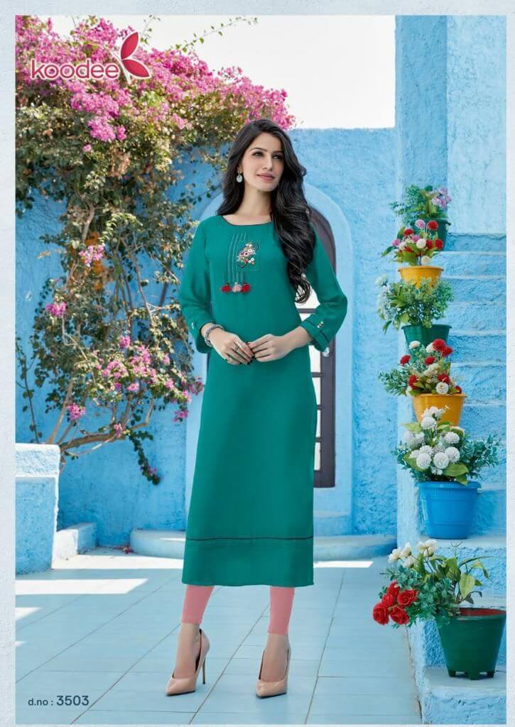 Koodee Kasata Vol 1 Stright Cut Kurti Catalog In Wholesale Price. Purchase Full Catalog of Koodee Kasata Vol 1 In Wholesale Price Online