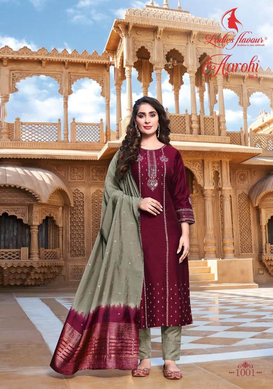 Ladies Flavour Aarohi Vol 7 Readymade Dress Wholesale Catalog. Purchase Full Catalog of Readymade Dress In Wholesale Price Online