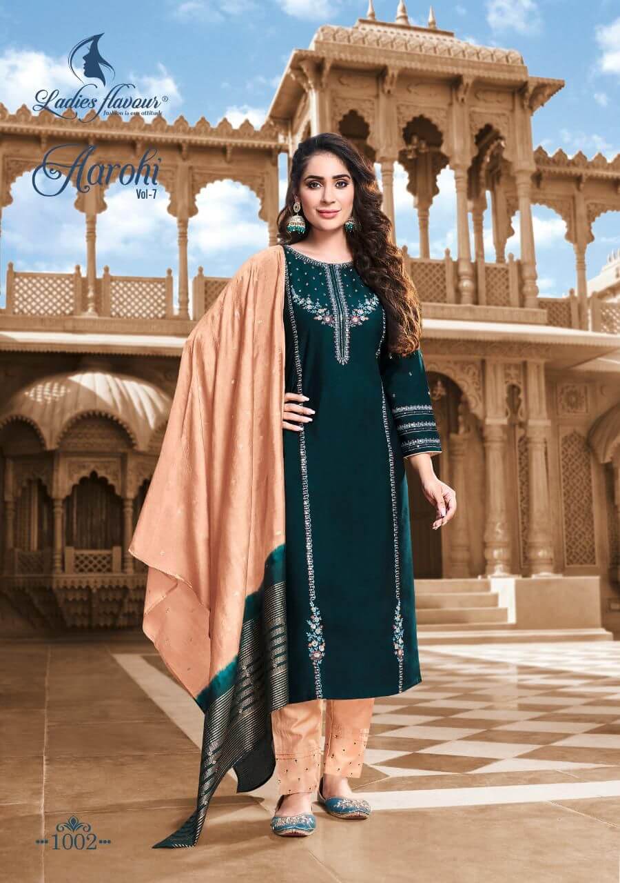 Ladies Flavour Aarohi Vol 7 Readymade Dress Wholesale Catalog. Purchase Full Catalog of Readymade Dress In Wholesale Price Online