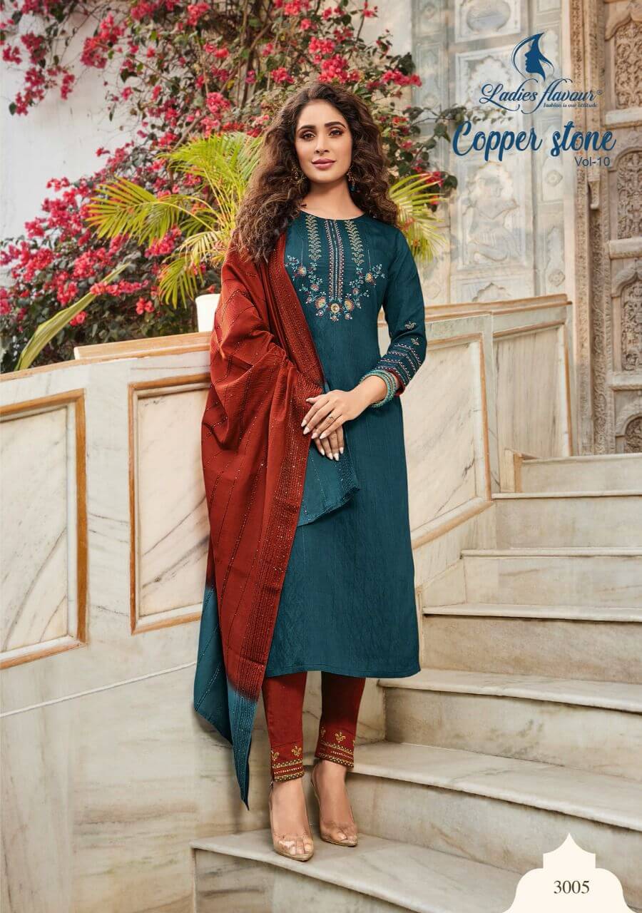 Ladies Flavour Copper Stone Vol 10 Viscose Readymade Dress Wholesale Catalog, Buy Full Catalog of Ladies Flavour Copper Stone Vol 10 Viscose Readymade Dress At Wholesale Price