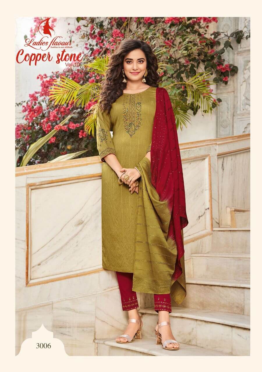 Ladies Flavour Copper Stone Vol 10 Viscose Readymade Dress Wholesale Catalog, Buy Full Catalog of Ladies Flavour Copper Stone Vol 10 Viscose Readymade Dress At Wholesale Price