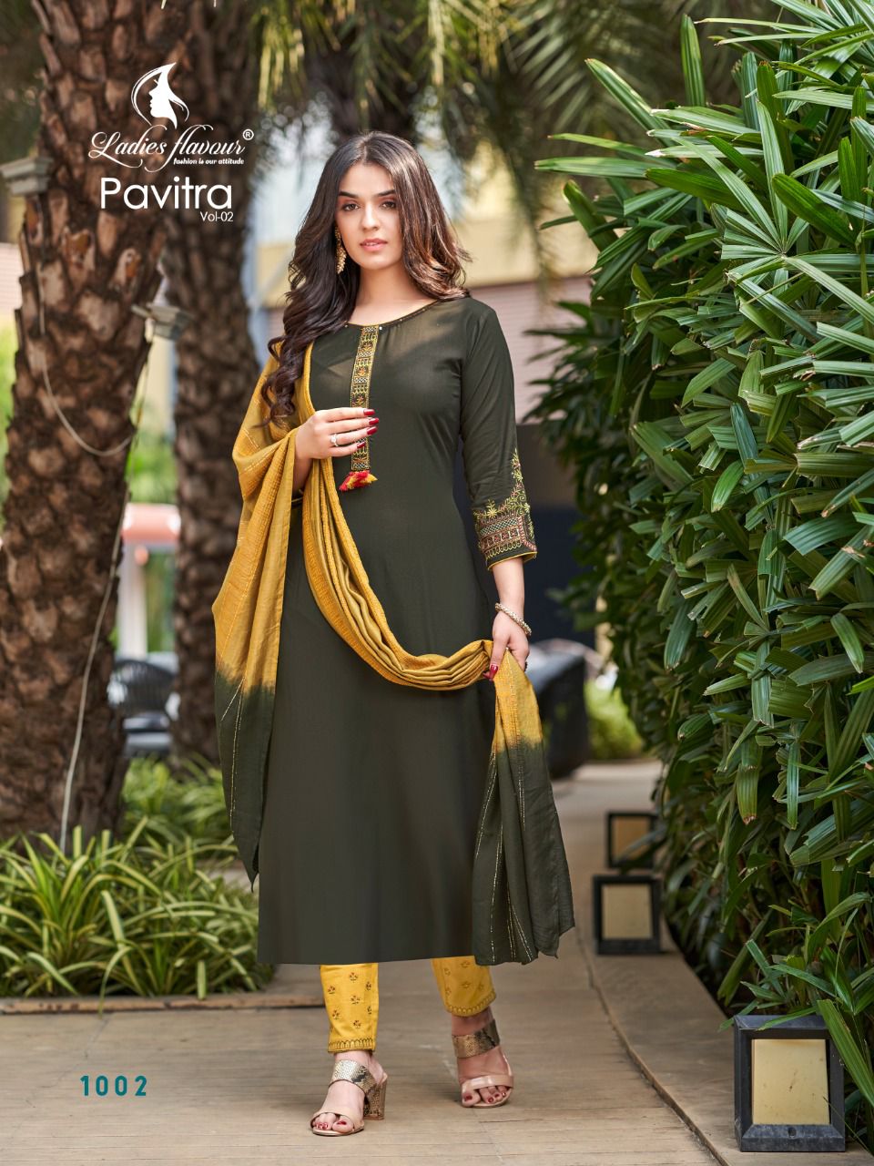 Ladies Flavour Pavitra 2 Kurti Bottom Dupatta Wholesale Catalog, Buy Full Catalog of Ladies Flavour Pavitra 2 Kurti Bottom Dupatta At Wholesale Price