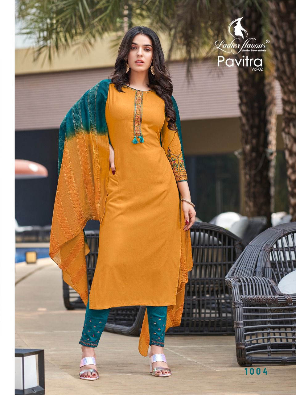 Ladies Flavour Pavitra 2 Kurti Bottom Dupatta Wholesale Catalog, Buy Full Catalog of Ladies Flavour Pavitra 2 Kurti Bottom Dupatta At Wholesale Price