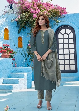 Ladies Flavour Saffron Kurtis Bottom And Dupatta wholesale catalog, Buy Full catalog Of Ladies Flavour Saffron Kurtis Bottom And Dupatta At wholesale Price