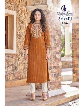 Ladies Flavour Srivalli Kurti Wholesale Catalog, Buy Full Catalog of Ladies Flavour Srivalli Kurti At Wholesale Price