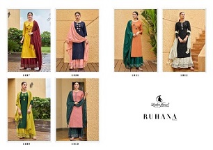 Ladies Flavour Ruhana Vol 2 Top Bottom And Dupatta Wholesale Catalog, Buy Full Catalog of Ladies Flavour Ruhana Vol 2 Top Bottom And Dupatta At Wholesale Price