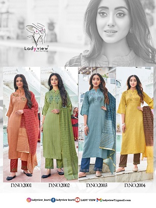 Ladyview Sundra 2 Top Bottom Dupatta Wholesale Catalog, Buy Full Catalog of Ladyview Sundra 2 Top Bottom Dupatta At Wholesale Price