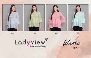 Ladyview Westo Vol 1 Western Top Wholesale Catalog, Buy Full Catalog of Ladyview Westo Vol 1 Western Top At Wholesale Price