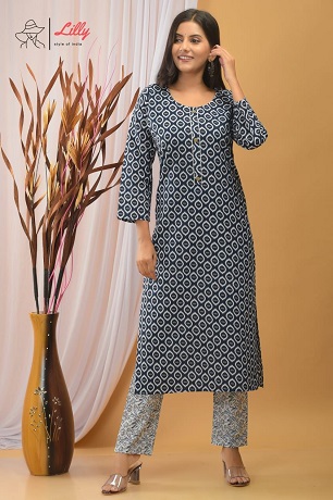 Lilly Kurti with Pant wholesale Combo